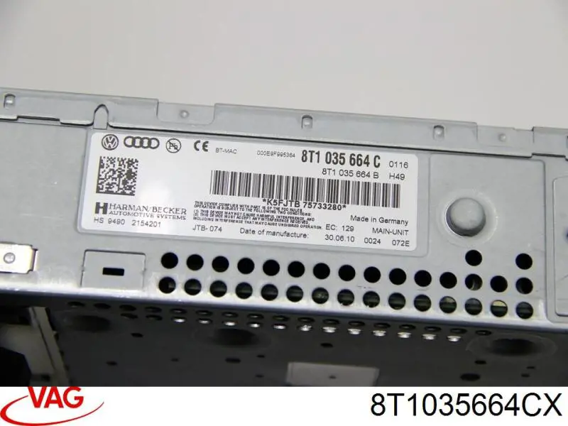  VAG 8T1035664CX ціна, від 186.56 USD