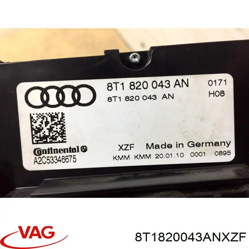 Регулятор вентилятора обігрівача Audi Q5 позашляховик (8RB) (2008 - 2016) ціна, від 55.75 USD