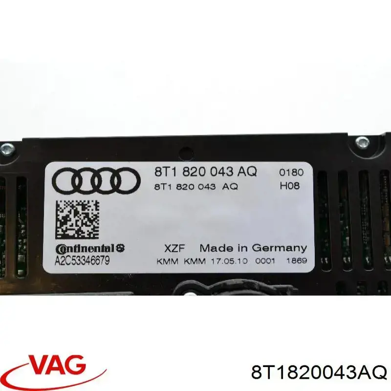 8T1820043ACXZF VAG Механізм управління кондиціонером