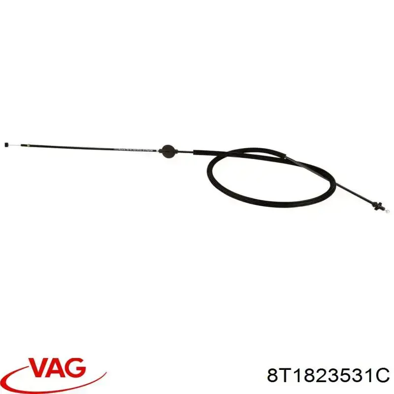 Купити 8T1823531A VAG Трос відкриття капота, передній