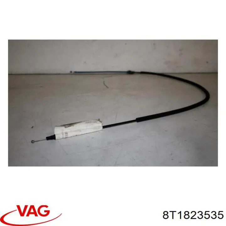 Трос відкриття капота, задній VAG 8T1823535