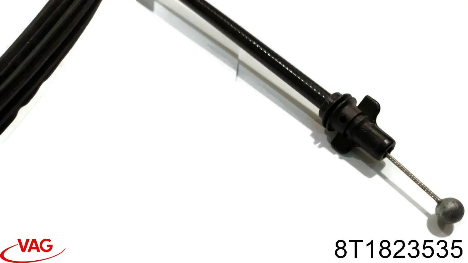 Трос відкриття капота, задній 8T1823535 VAG