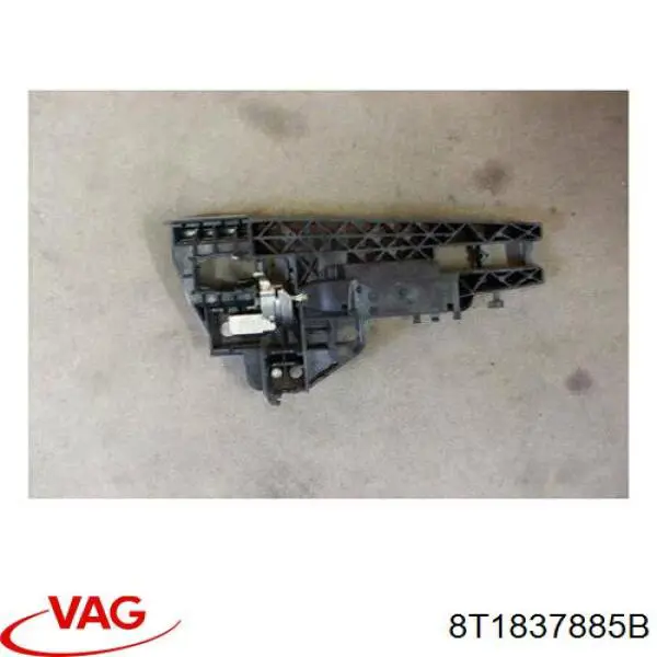 Тримач зовнішньої ручки дверей, передньої лівої VAG 8T1837885B ціна, від 15.14 USD