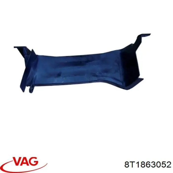 Решітка склоочисників, ліва VAG 8T1863052 ціна, від 9.03 USD