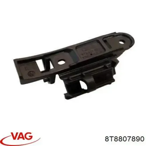 8T8807890 VAG Напрямна заднього бампера, права