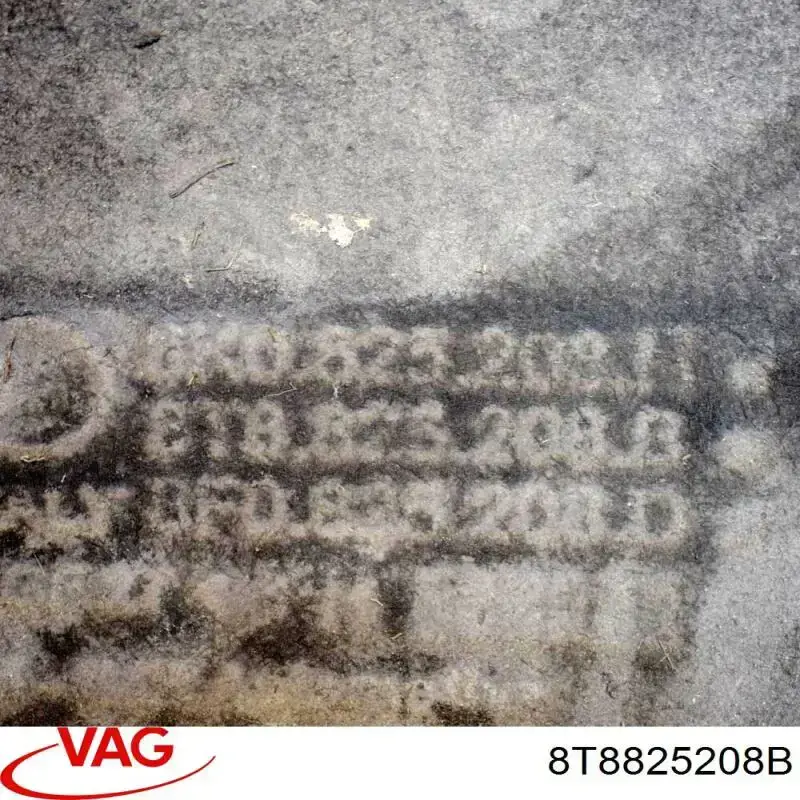8T8825208B VAG Захист днища, правий