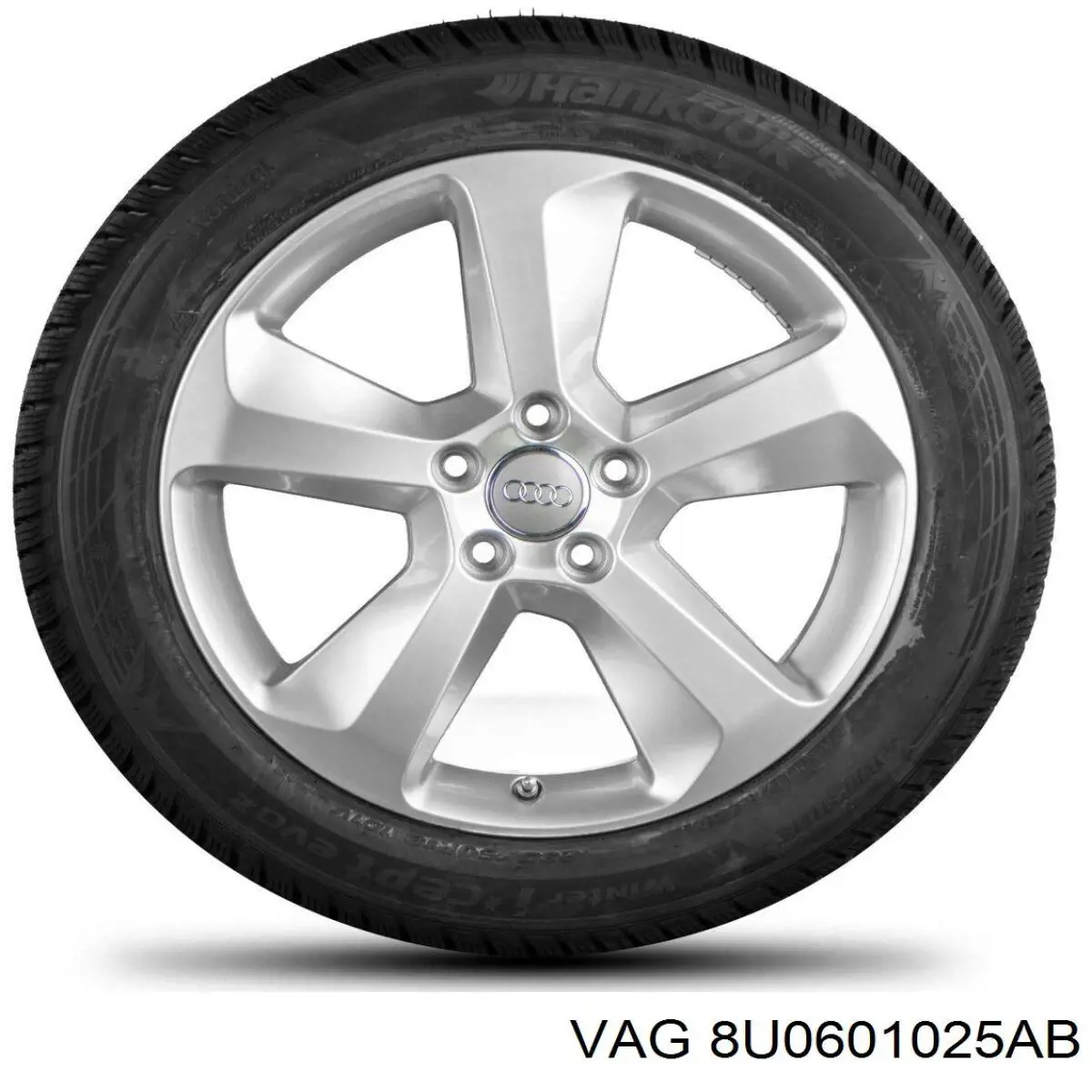 8U0601025AB VAG Диски колісні литі (легкосплавні, титанові)