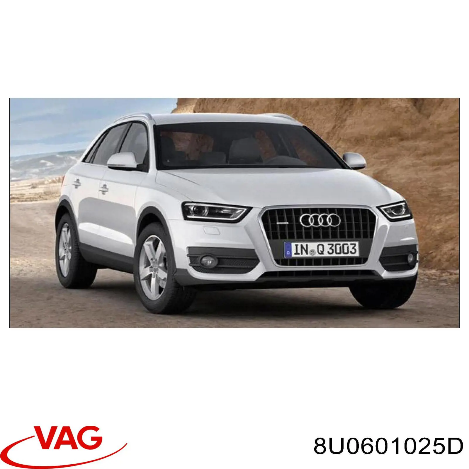 Купити 8U0601025T VAG Диски колісні литі (легкосплавні, титанові)