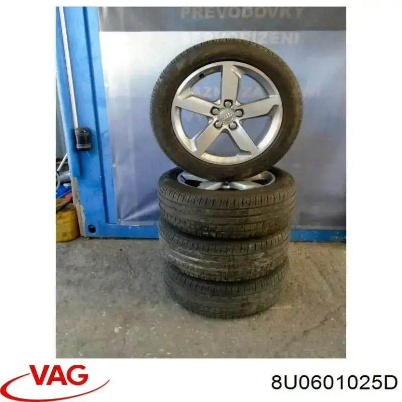 Диски колісні литі (легкосплавні, титанові) VAG 8U0601025T ціна, від 190.46 USD