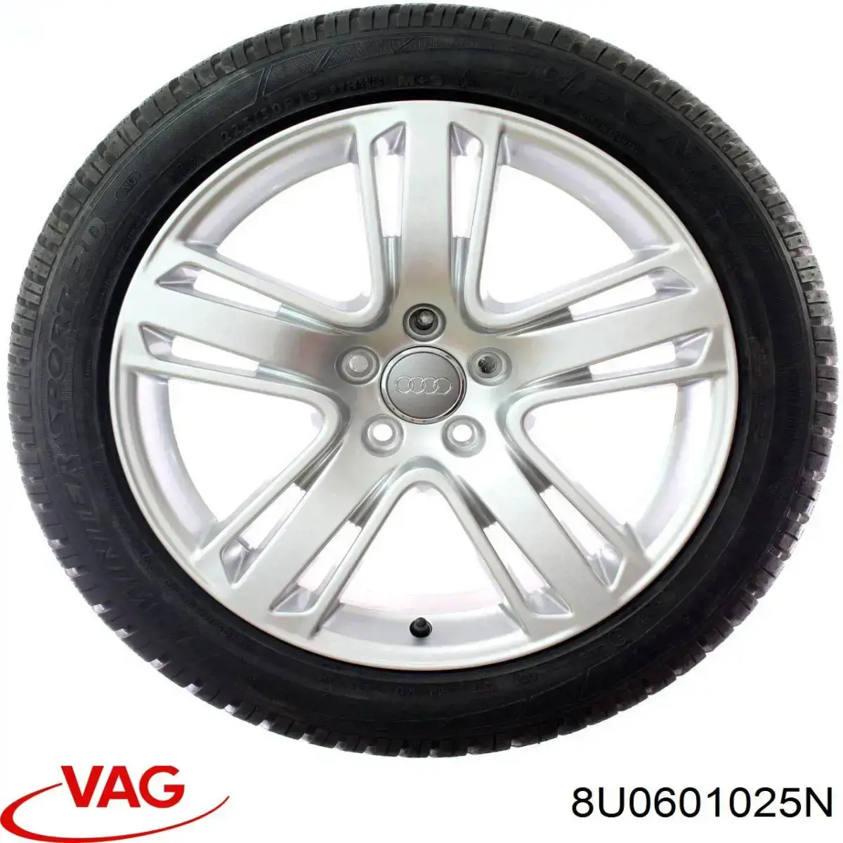 8U0601025N VAG Диски колісні литі (легкосплавні, титанові)