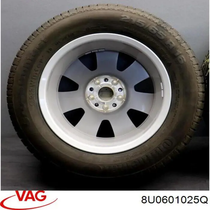 8U0601025Q VAG Диски колісні литі (легкосплавні, титанові)