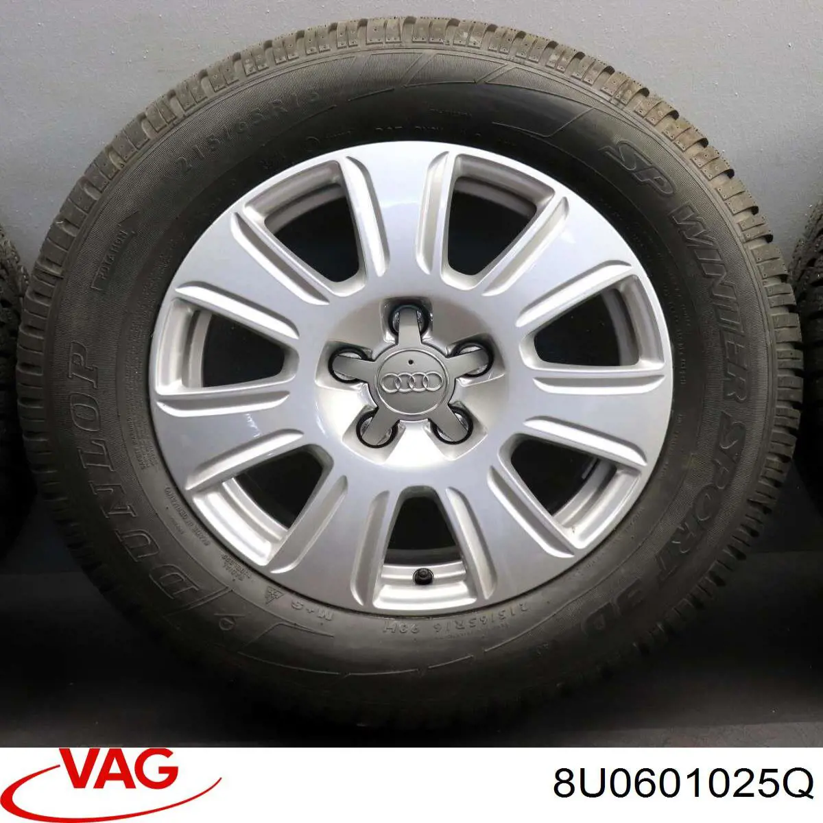 Диски колісні литі (легкосплавні, титанові) 8U0601025Q VAG