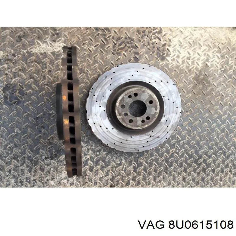 Супорт гальмівний передній правий VAG 8U0615108 ціна, від 401.63 USD