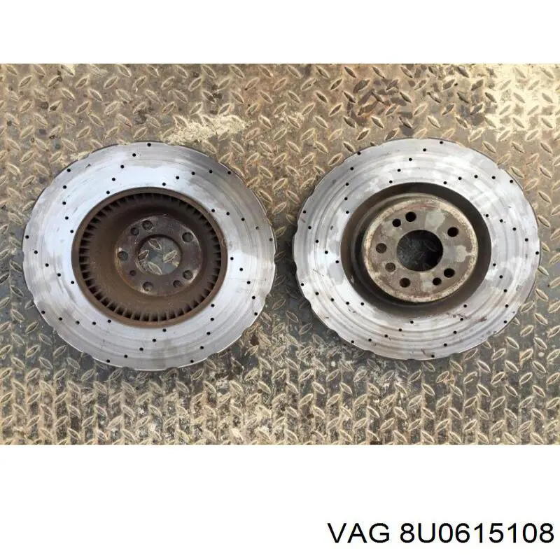 8U0615108 VAG Супорт гальмівний передній правий