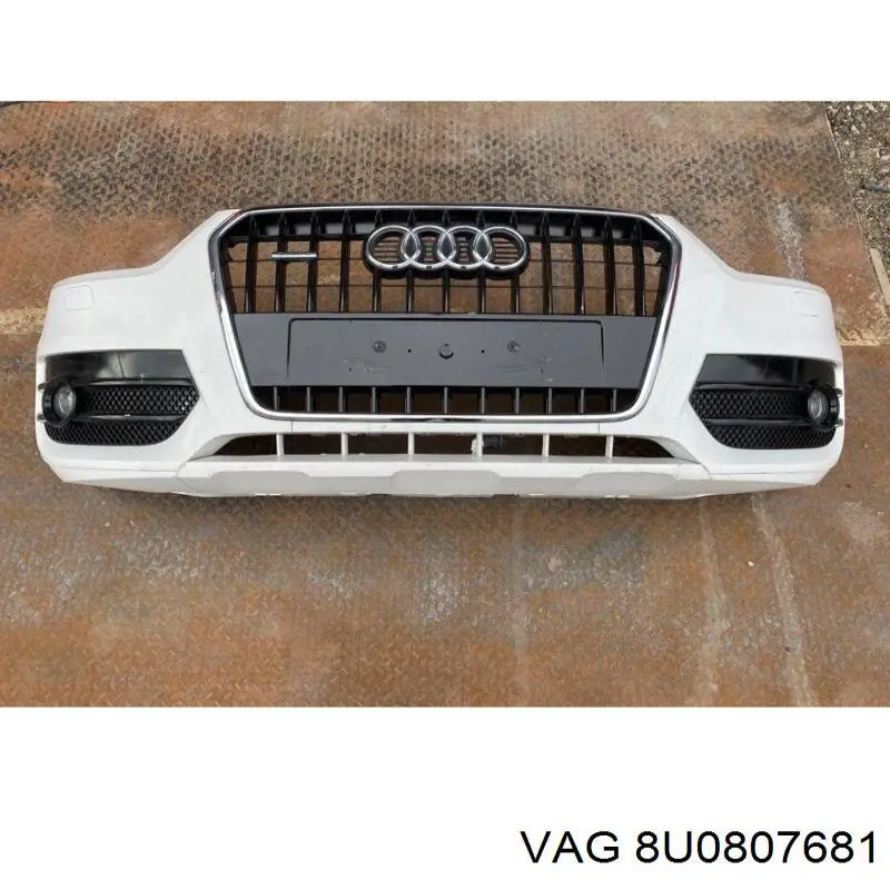 Решітка переднього бампера, ліва VAG 8U0807681TT94 ціна, від 31.67 USD