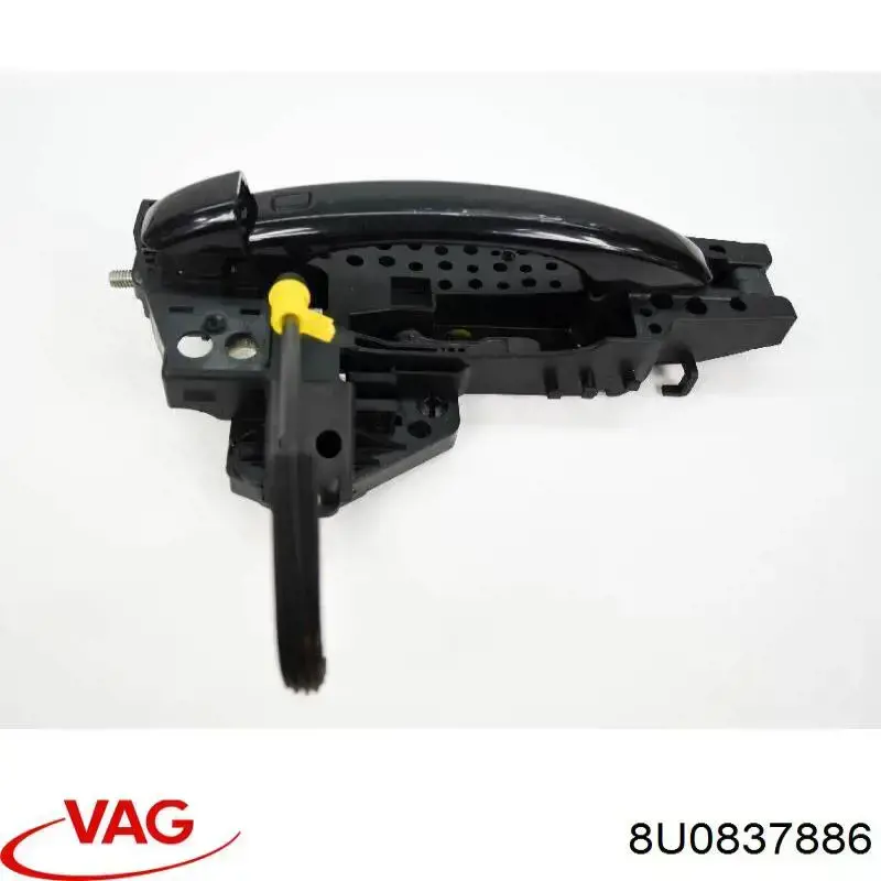 Тримач зовнішньої ручки дверей, задніх правих VAG 8U0837886 ціна, від 10.14 USD
