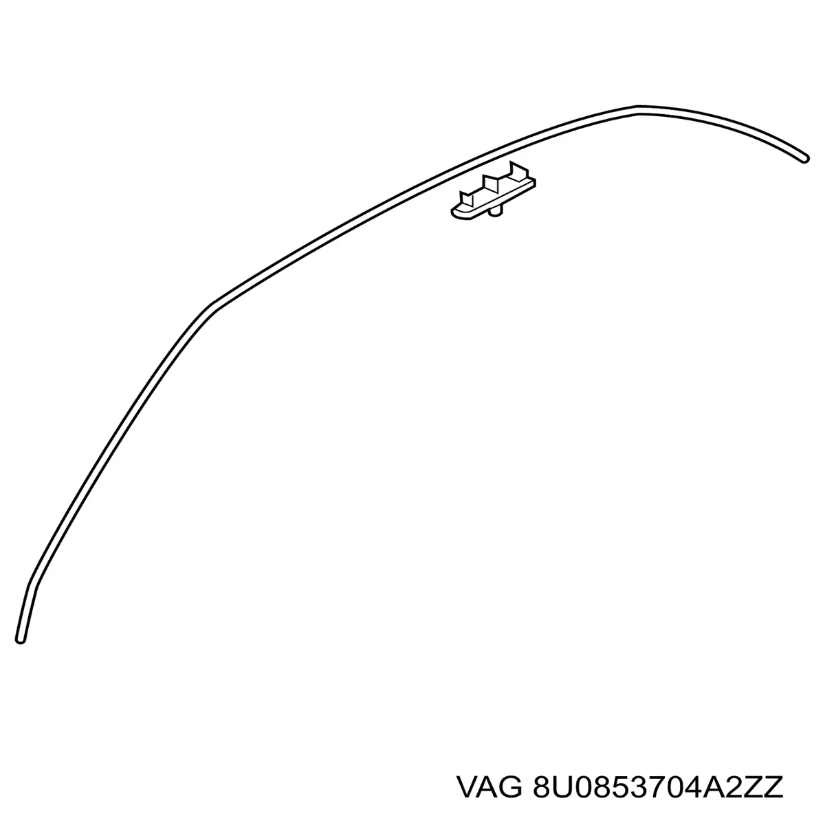 8U0853704A VAG 