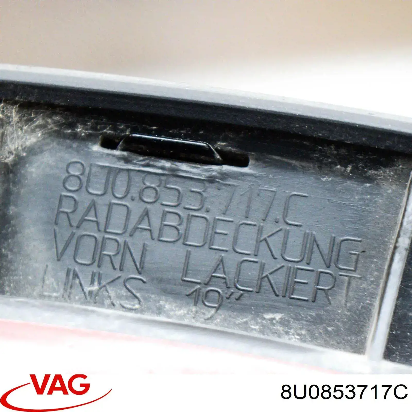 8U0853717CGRU VAG Розширювач заднього крила, лівий
