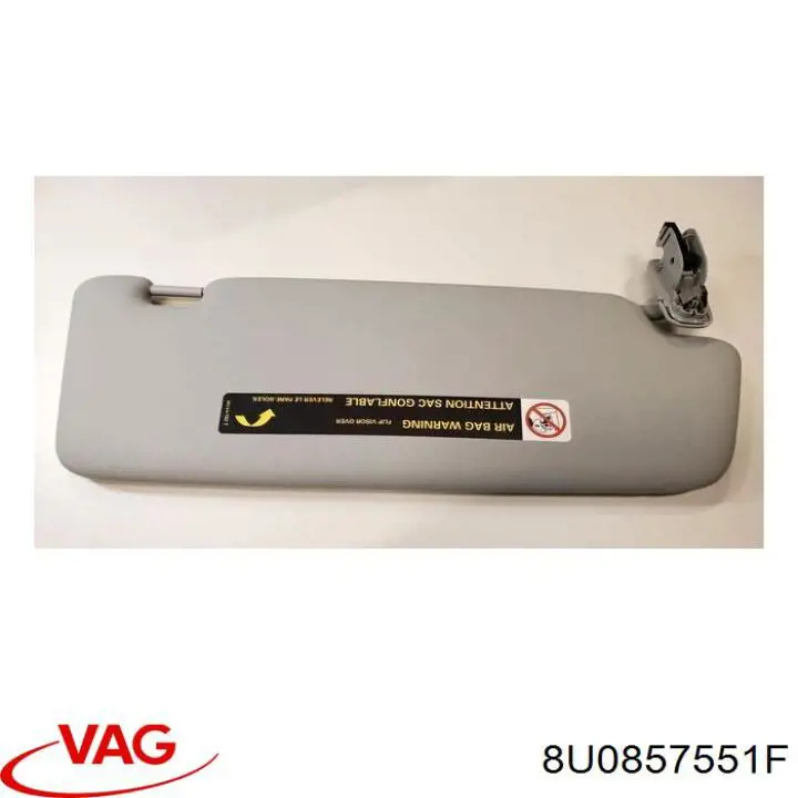 Козирок сонцезахисний автомобіля VAG 8U0857551F ціна, від 19.00 USD