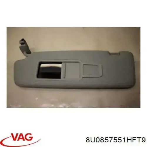8U0857551JFT9 VAG Козирок протисонячний