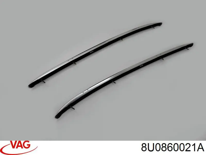 Рейлінг даху лівий VAG 8U0860021A ціна, від 61.11 USD