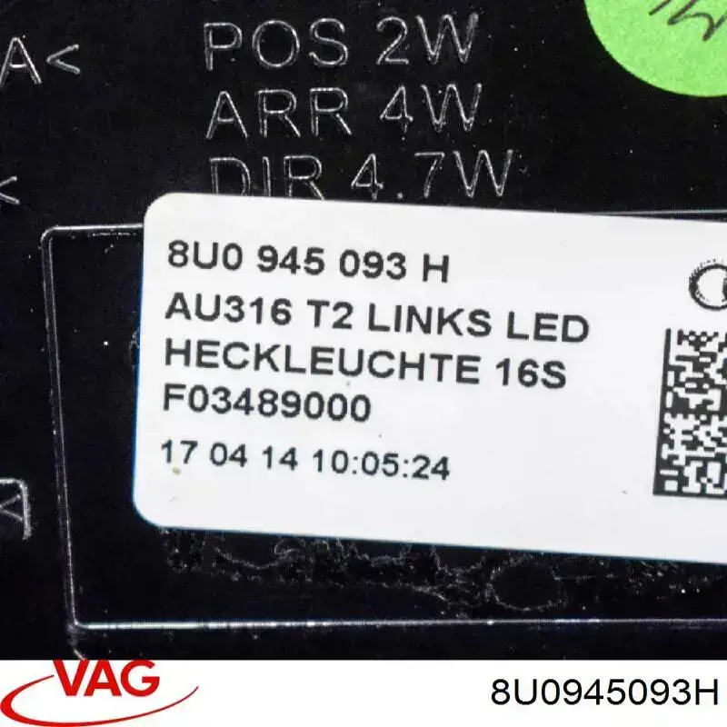 Ліхтар задній лівий Depo/Loro/Abakus 4461932LAE ціна, від 228.55 USD