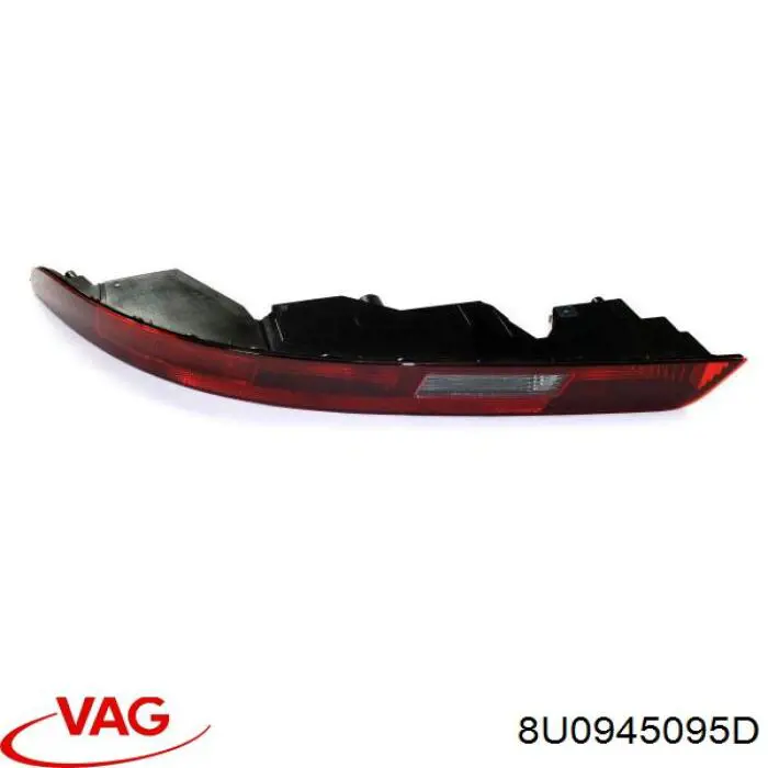 Ліхтар заднього бампера, лівий 8U0945095D VAG