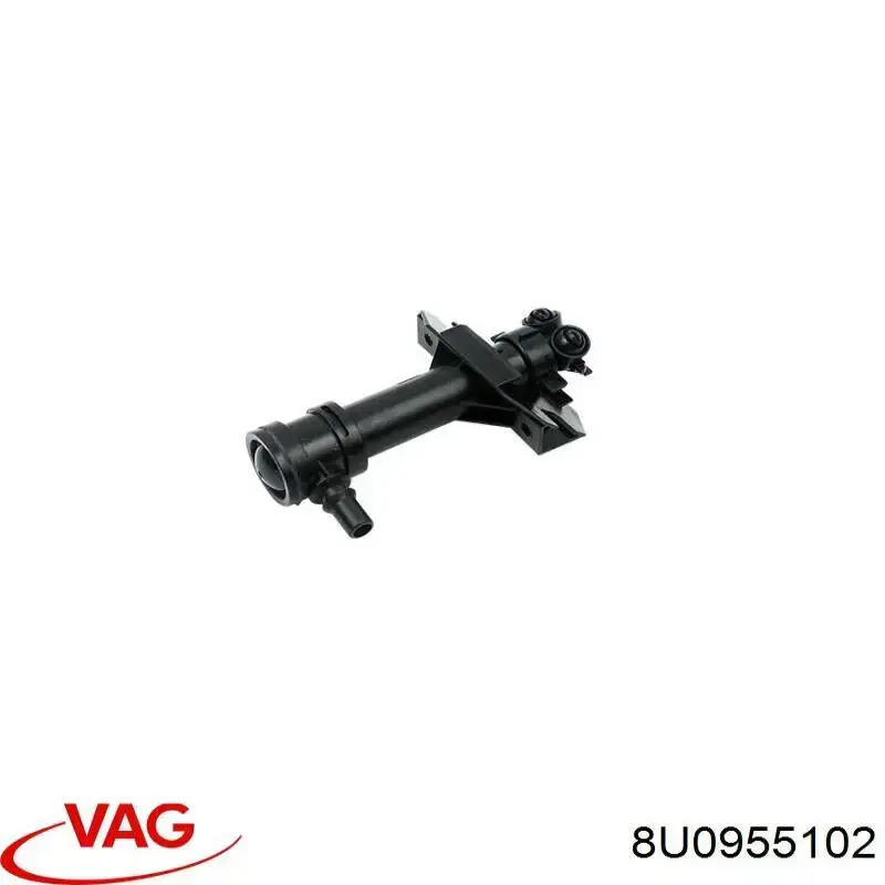 Форсунка омивача фари передньої, правої 8U0955102 VAG