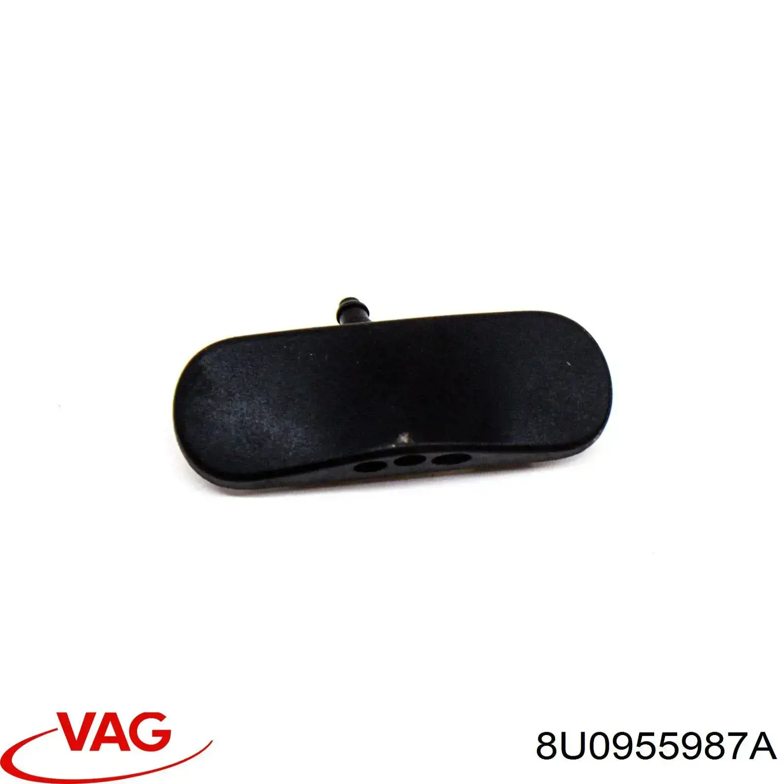 Форсунка омивача скла лобового, ліва VAG 8U0955987A ціна, від 6.25 USD