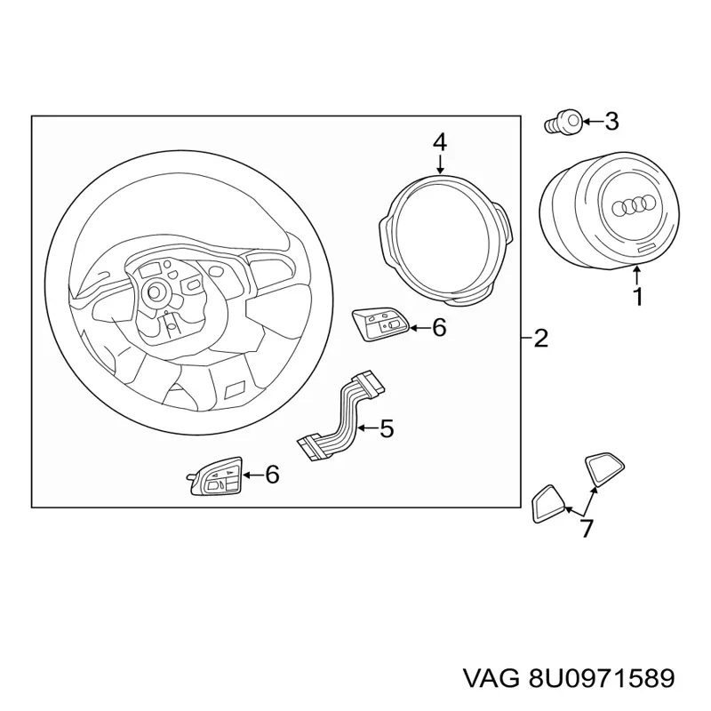 8U0971589 VAG 