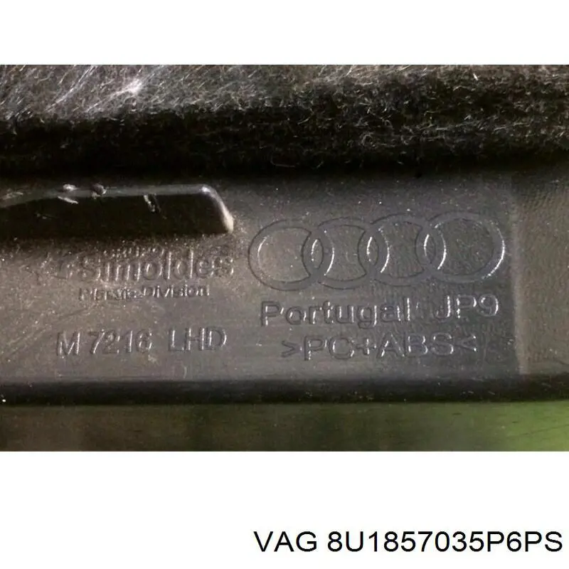 Речовий ящик VAG 8U1857035P6PS ціна, від 38.01 USD