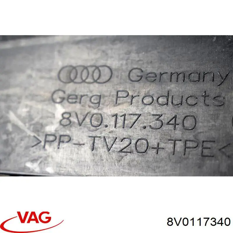  VAG 8V0117340 ціна, від 31.67 USD