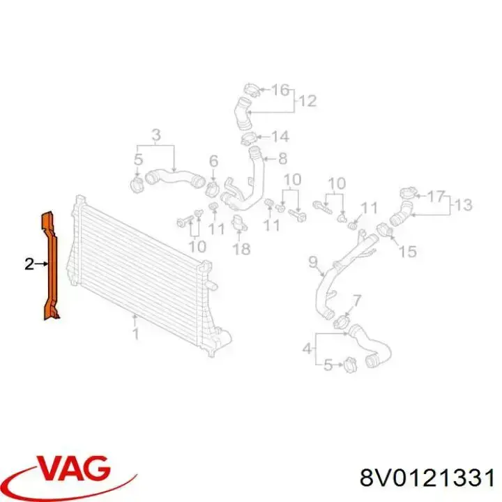 Купити 8V0121331 VAG 