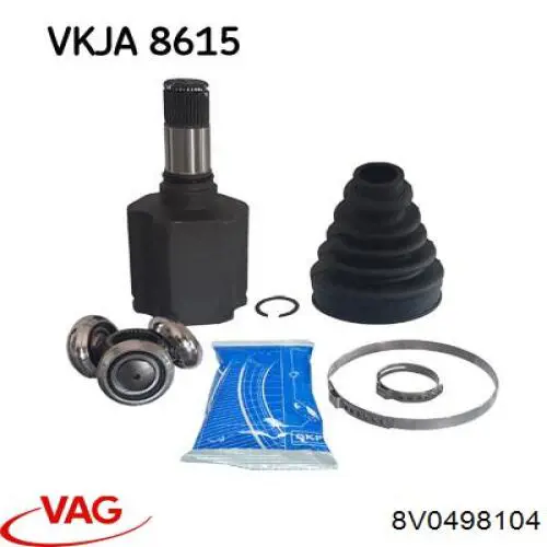 Купити 8V0498104 VAG ШРУС внутрішній правий