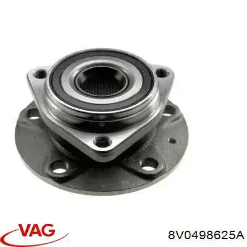 Купити 8V0498625A VAG Маточини передніх коліс