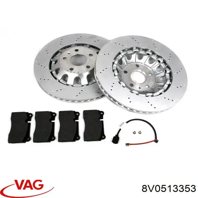 Опора стійки амортизатора заднього VAG 8V0513353