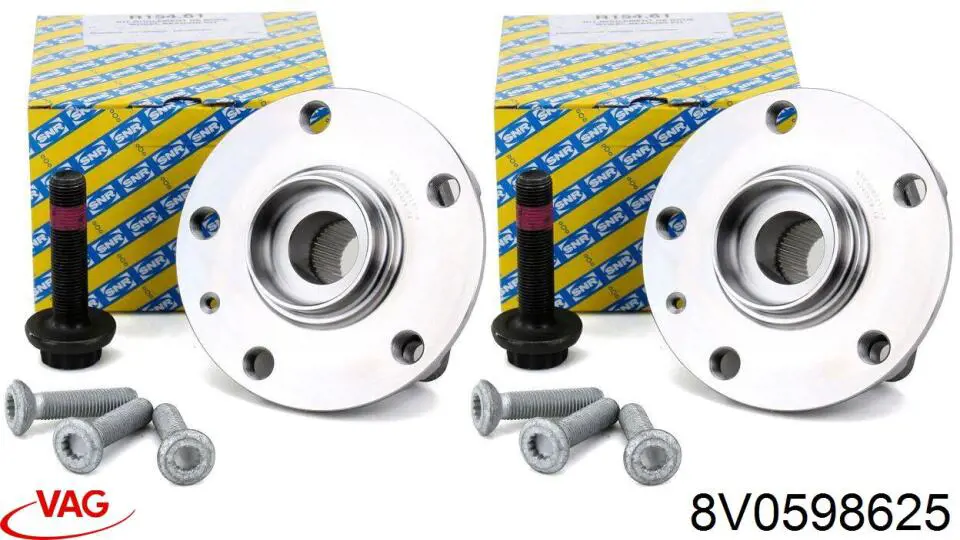 Маточина колеса передня VAG 8V0598625 ціна, від 31.67 USD