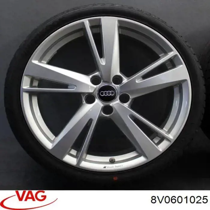 8V0601025BK VAG Диски колісні литі (легкосплавні, титанові)