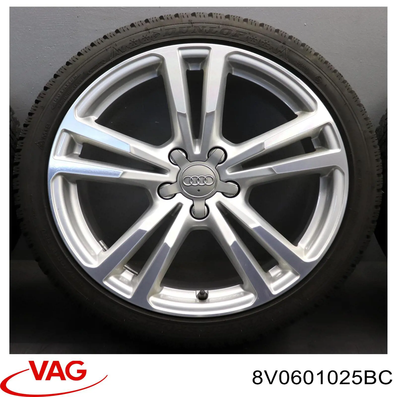 Диски колісні литі (легкосплавні, титанові) VAG 8V0601025BC ціна, від 126.67 USD