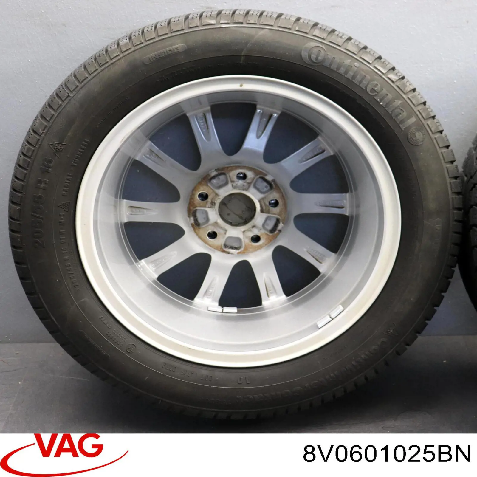 Диски колісні литі (легкосплавні, титанові) VAG 8V0601025BN ціна, від 634.96 USD