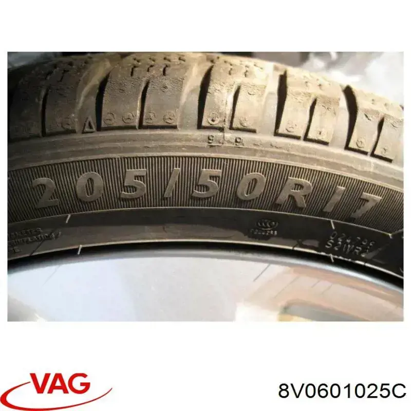 Диски колісні литі (легкосплавні, титанові) VAG 8V0601025C ціна, від 598.74 USD