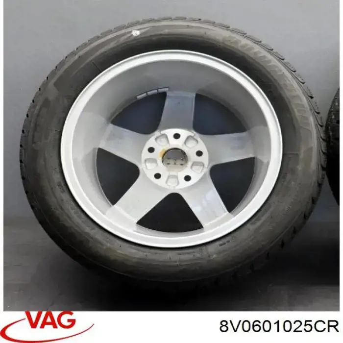 8V0601025CR VAG Диски колісні литі (легкосплавні, титанові)