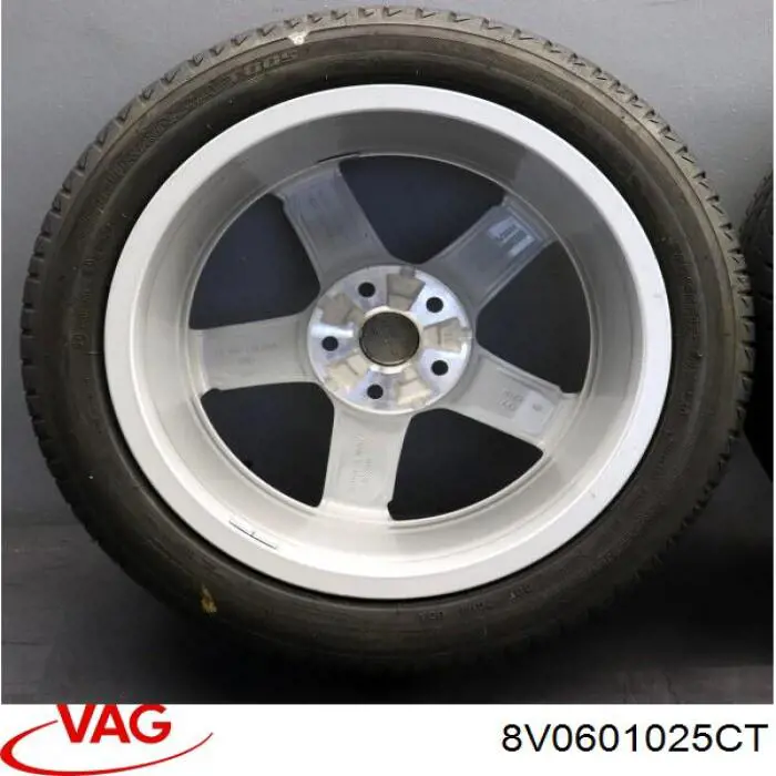 Диски колісні литі (легкосплавні, титанові) VAG 8V0601025CT ціна, від 634.24 USD
