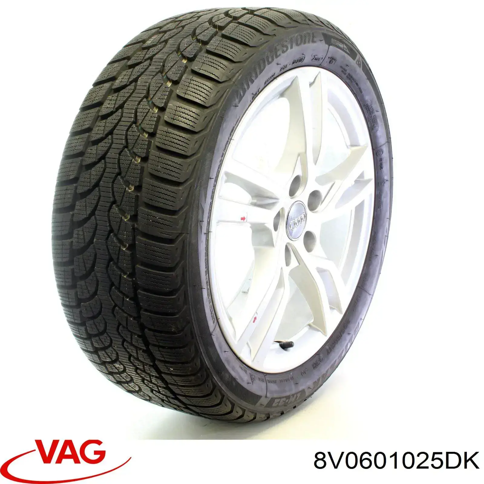 8V0601025DK VAG Диски литі (легкосплавні, титанові)