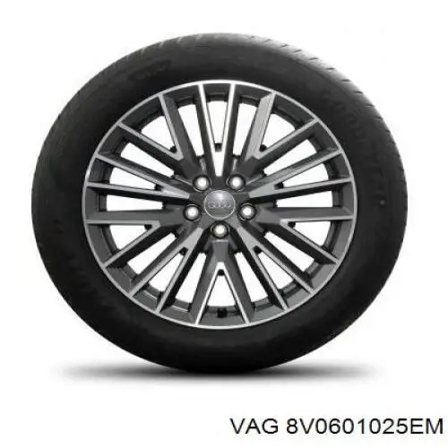 Купити 8V0601025EM VAG Диски колісні литі (легкосплавні, титанові)