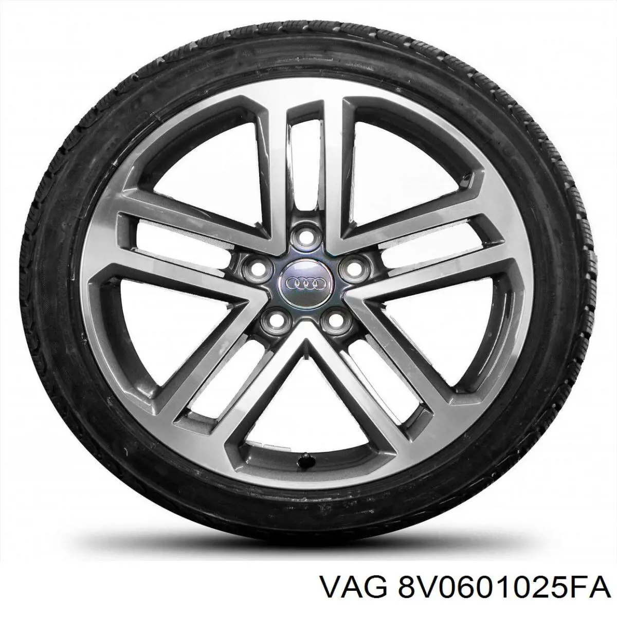 Диски колісні литі (легкосплавні, титанові) VAG 8V0601025FA ціна, від 1467.01 USD