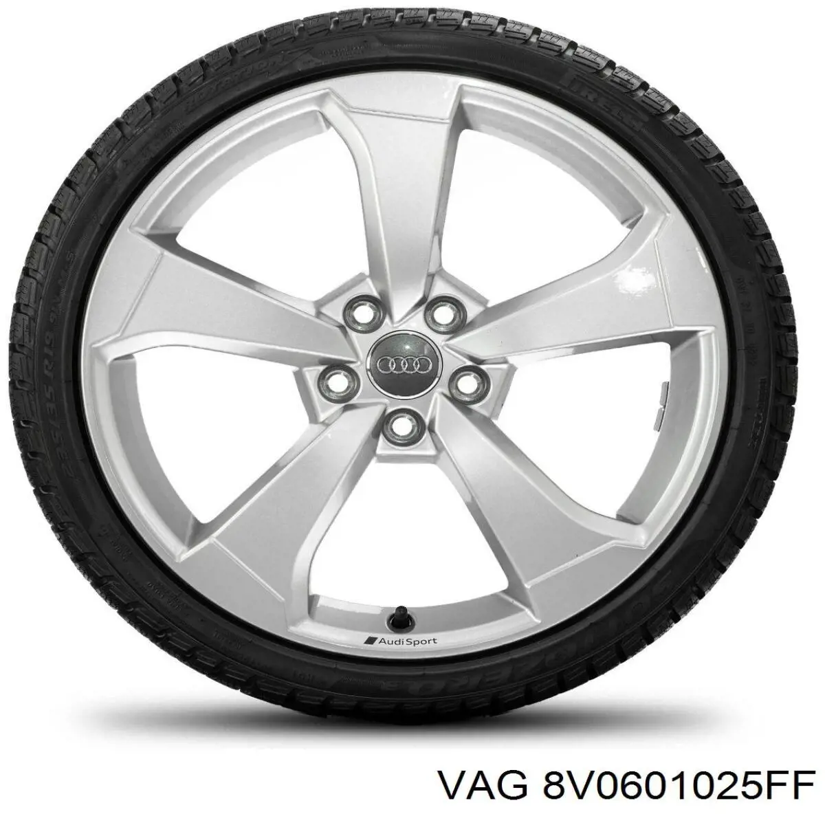 Купити 8V0601025FF VAG Диски колісні литі (легкосплавні, титанові)