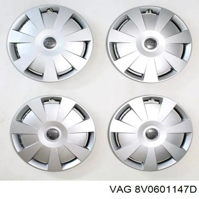 Ковпаки на диски VAG 8V0601147D ціна, від 47.45 USD