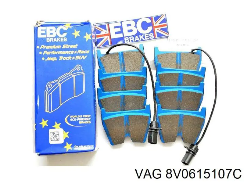Супорт гальмівний передній лівий VAG 8V0615107C ціна, від 633.44 USD