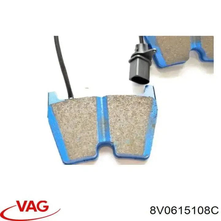 8V0615108C VAG Супорт гальмівний передній правий